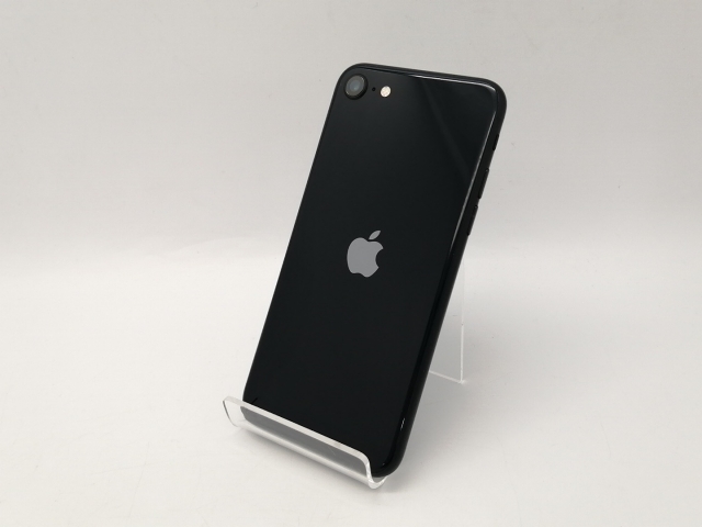 【中古】Apple au 【SIMフリー】 iPhone SE（第3世代） 128GB ミッドナイト MMYF3J/A【広島本通】保証期間１ヶ月【ランクB】