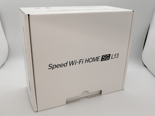 【未使用】ZTE au Speed Wi-Fi HOME 5G L13 ZTR02【広島本通】保証期間３ヶ月_1