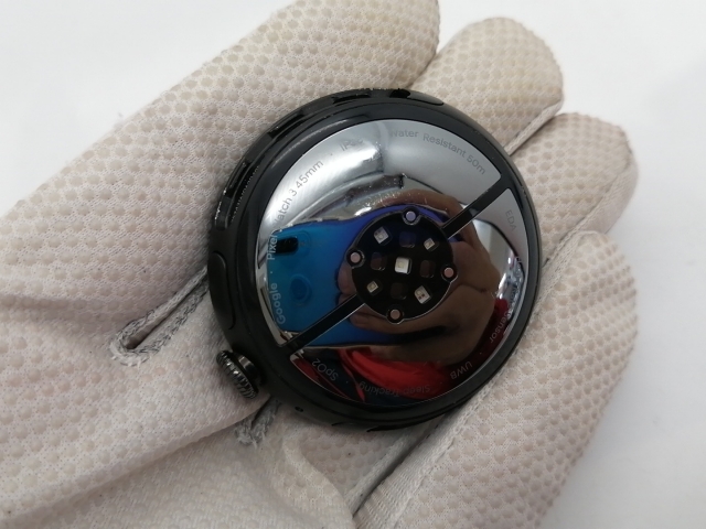 【中古】Google Pixel Watch3 LTEモデル 45mm Matte Black アルミケース/Obsidian アクティブ バンド【広島本通】保証期間１ヶ月【ランクC】_1