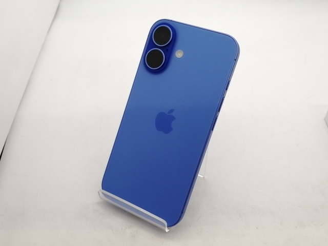 【中古】Apple 国内版 【SIMフリー】 iPhone 16 128GB ウルトラマリン MYDU3J/A【広島本通】保証期間１ヶ月【ランクB】