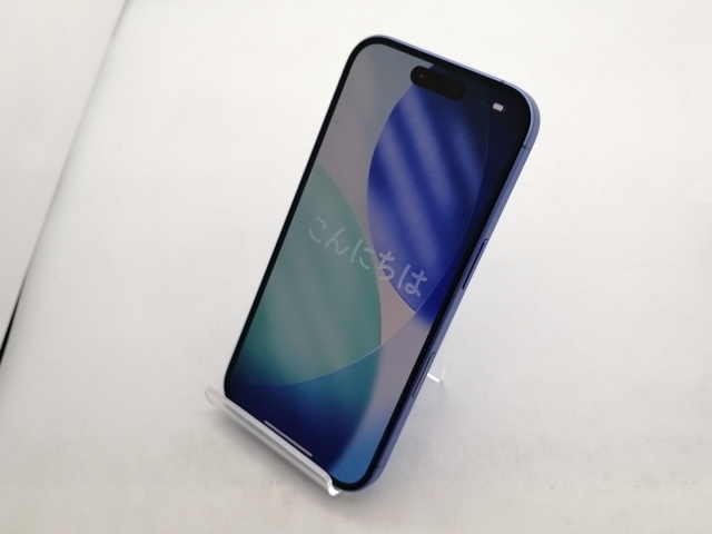 【中古】Apple 国内版 【SIMフリー】 iPhone 16 128GB ウルトラマリン MYDU3J/A【広島本通】保証期間１ヶ月【ランクB】_1