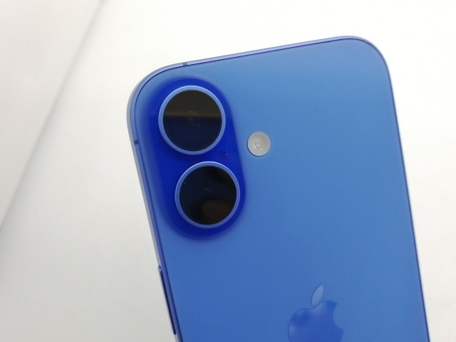 【中古】Apple 国内版 【SIMフリー】 iPhone 16 128GB ウルトラマリン MYDU3J/A【広島本通】保証期間１ヶ月【ランクB】_6