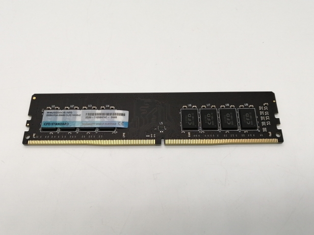 【中古】DDR4 16GB PC4-25600(DDR4-3200)【デスクトップPC用】【広島本通】保証期間１週間