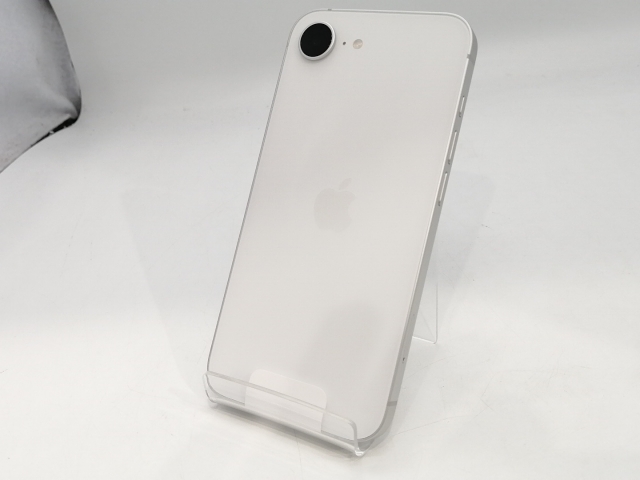 【未使用】Apple UQmobile 【SIMフリー】 iPhone 16e 128GB ホワイト MD1R4J/A【浜松駅前】保証期間３ヶ月_1