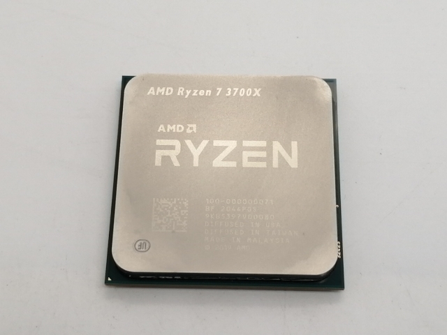 中古】AMD Ryzen 7 3700X (3.6GHz/TC:4.4GHz) bulk AM4/8C/16T