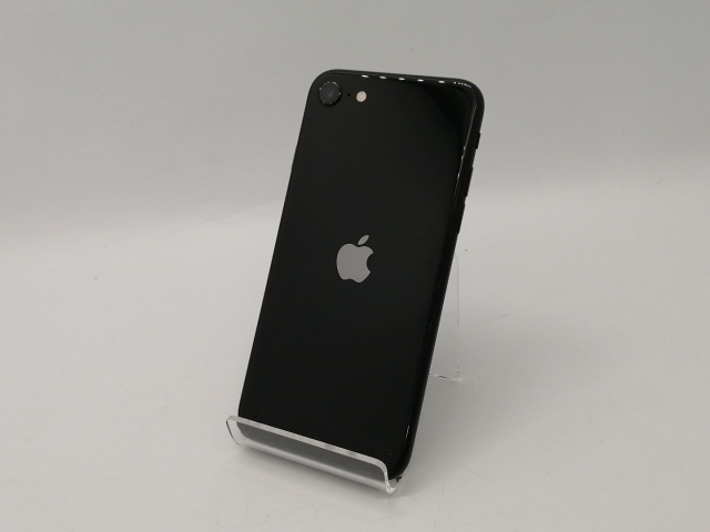 【中古】Apple SoftBank 【SIMロック解除済み】 iPhone SE（第2世代） 64GB ブラック MX9R2J/A【広島本通】保証期間１ヶ月【ランクB】