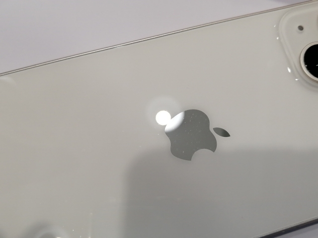 【中古】Apple SoftBank 【SIMフリー】 iPhone 14 128GB スターライト MPUQ3J/A【広島本通】保証期間１ヶ月【ランクC】_7