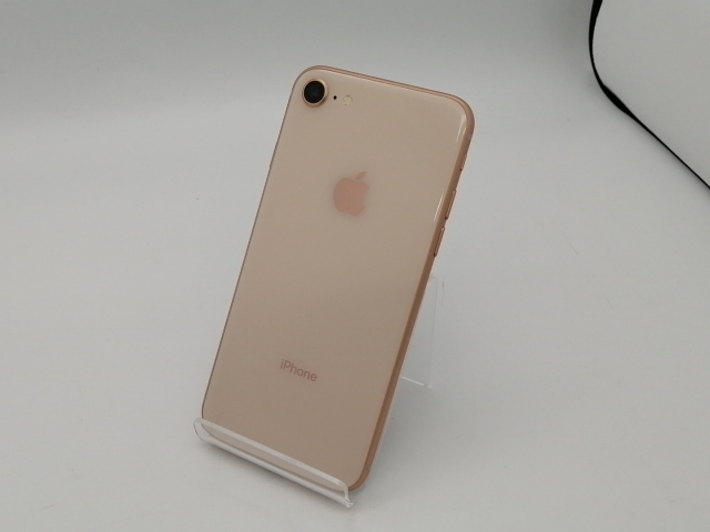 【中古】Apple docomo 【SIMロック解除済み】 iPhone 8 64GB ゴールド MQ7A2J/A【広島本通】保証期間１ヶ月【ランクC】