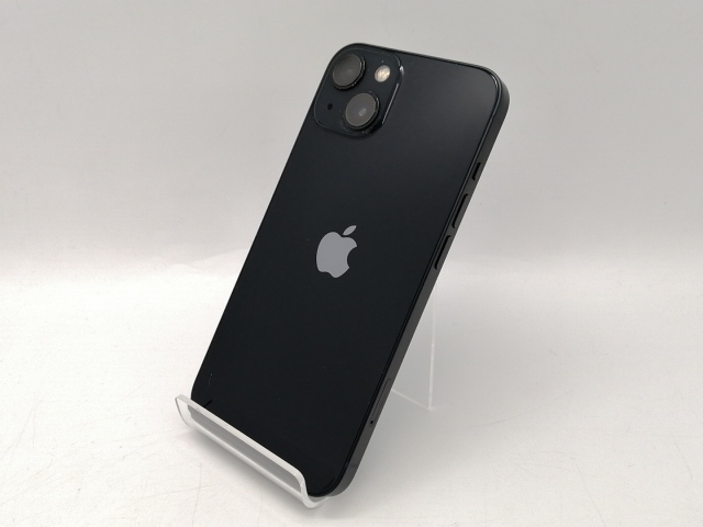 【中古】Apple 国内版 【SIMフリー】 iPhone 13 128GB ミッドナイト MLNC3J/A【広島本通】保証期間１ヶ月【ランクB】