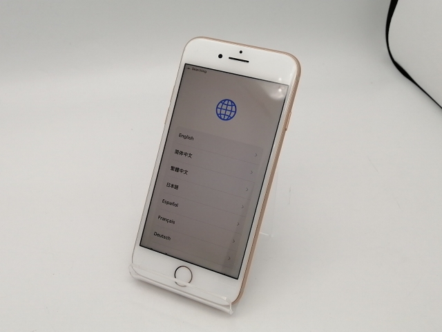 【中古】Apple docomo 【SIMロック解除済み】 iPhone 8 64GB ゴールド MQ7A2J/A【広島本通】保証期間１ヶ月【ランクC】_1