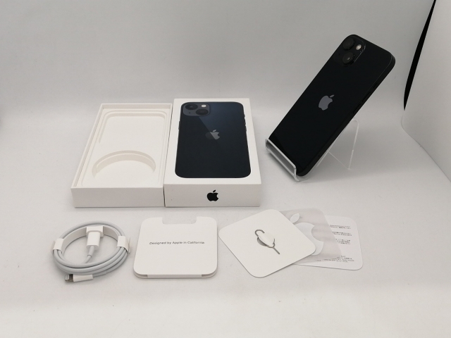 【中古】Apple 国内版 【SIMフリー】 iPhone 13 128GB ミッドナイト MLNC3J/A【広島本通】保証期間１ヶ月【ランクB】_7