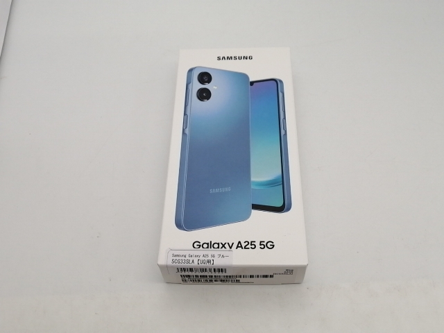 Samsung Galaxy A25 5G 未使用新品 64GB ライトブルー 新品・未使用