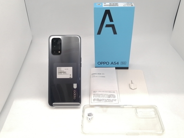 【中古】Oppo au 【SIMロック解除済み】 OPPO A54 5G シルバーブラック 4GB 64GB OPG02【広島本通】保証期間１ヶ月【ランクA】_7