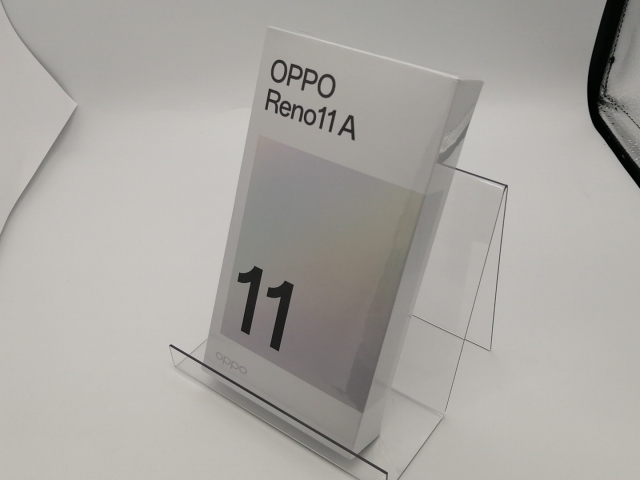 【未使用】Oppo 国内版 【SIMフリー】 OPPO Reno11 A コーラルパープル 8GB 128GB CPH2603【三宮駅前】保証期間3ヶ月 携帯電話本体