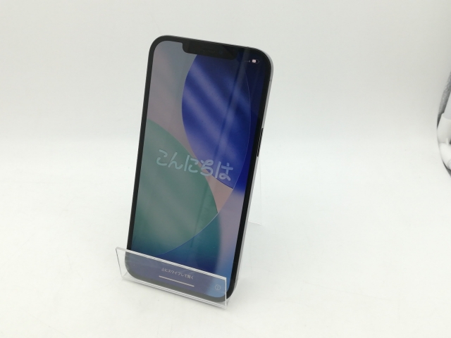 【中古】Apple au 【SIMロック解除済み】 iPhone 12 Pro Max 256GB パシフィックブルー MGD23J/A【広島本通】保証期間１ヶ月【ランクA】