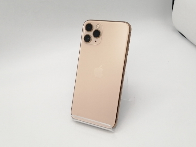 【中古】Apple au 【SIMロック解除済み】 iPhone 11 Pro 256GB ゴールド MWC92J/A【広島本通】保証期間１ヶ月【ランクC】