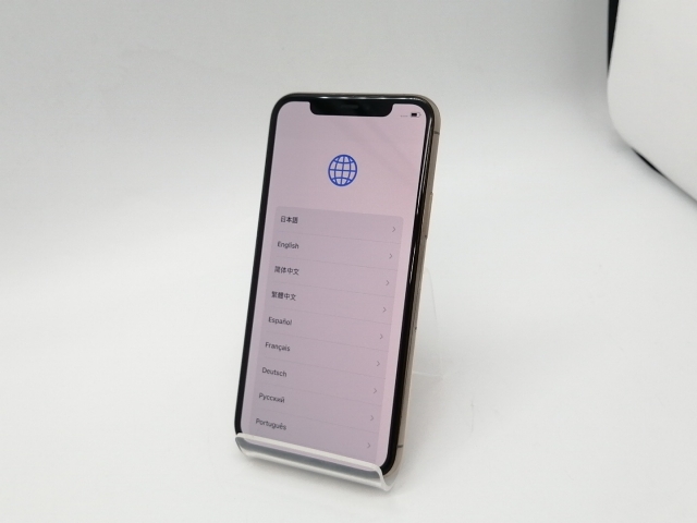 【中古】Apple au 【SIMロック解除済み】 iPhone 11 Pro 256GB ゴールド MWC92J/A【広島本通】保証期間１ヶ月【ランクC】_1