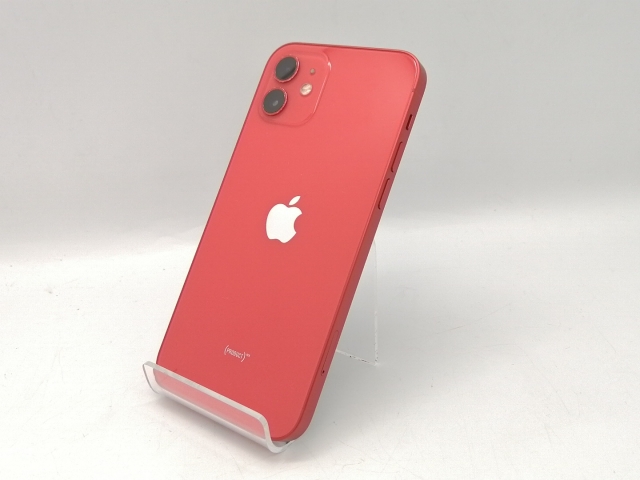 【中古】Apple SoftBank 【SIMロック解除済み】 iPhone 12 128GB (PRODUCT)RED MGHW3J/A【広島本通】保証期間１ヶ月【ランクB】 29,887円