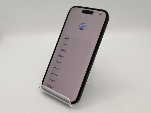 【中古】Apple 国内版 【SIMフリー】 iPhone 15 512GB ブラック MTMU3J/A【広島本通】保証期間１ヶ月【ランクA】_1