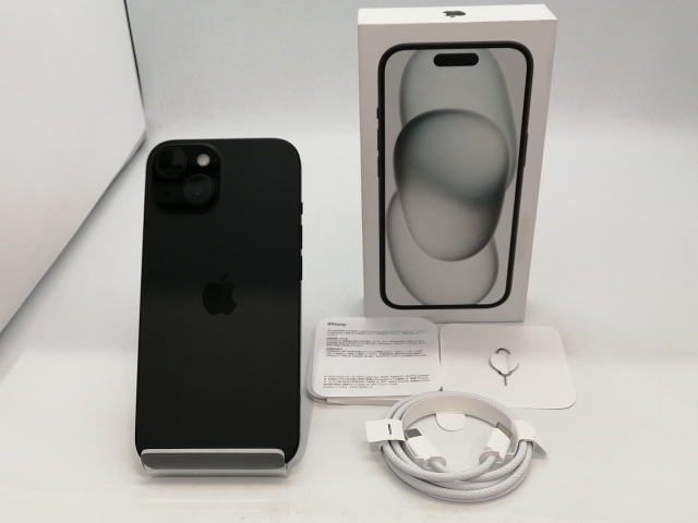 【中古】Apple 国内版 【SIMフリー】 iPhone 15 512GB ブラック MTMU3J/A【広島本通】保証期間１ヶ月【ランクA】_7