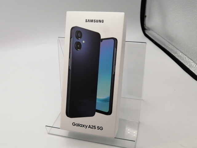 未使用】SAMSUNG au 【SIMフリー】 Galaxy A25 5G ブルー 4GB 64GB