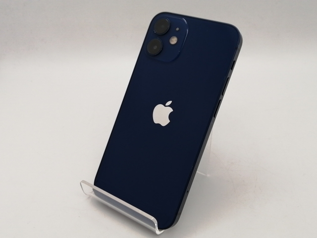 【中古】Apple docomo 【SIM鍵を掛ける取り消す済み】 iPhone 12 mini 128GB 青味 MGDP3J/A【DS秋葉】言いはなつ継続期間１ヶ月【位置づけるC】