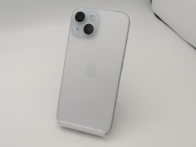 中古】Apple 国内版 【SIMフリー】 iPhone 15 256GB ブルー MTMR3J/A