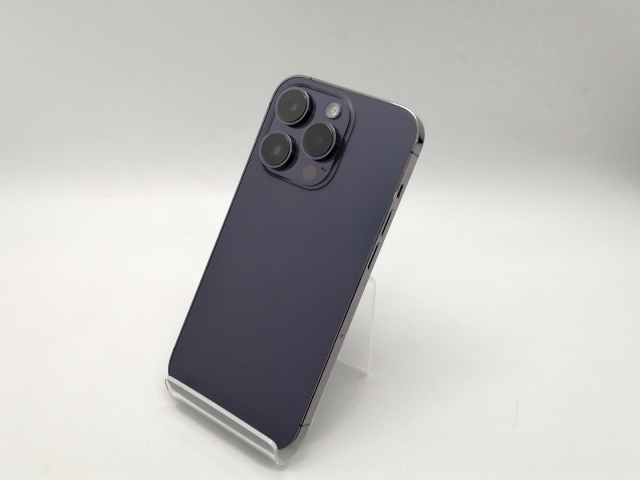 中古】Apple 国内版 【SIMフリー】 iPhone 14 Pro 128GB ディープ 