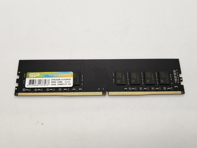 【中古】DDR4 16GB PC4-25600(DDR4-3200)【デスクトップPC用】【広島本通】保証期間１週間