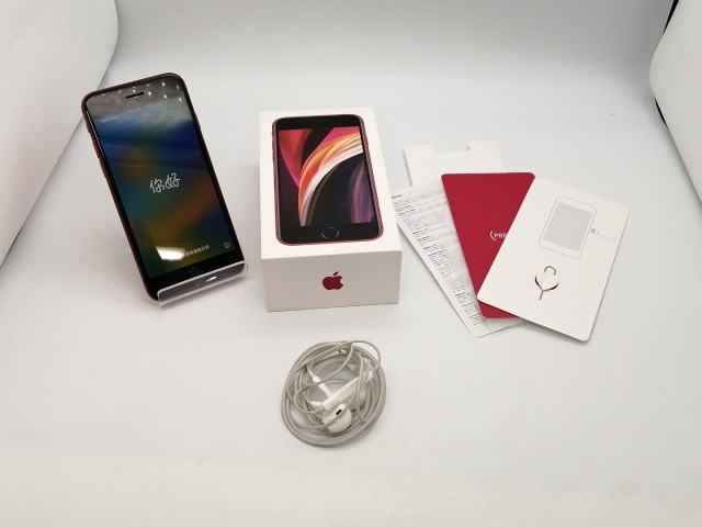 中古】Apple au 【SIMロック解除済み】 iPhone SE（第2世代） 64GB