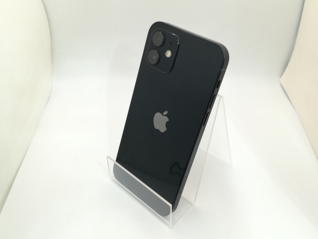 【中古】Apple docomo 【SIMロック解除済み】 iPhone 12 64GB ブラック MGHN3J/A【三宮駅前】保証期間１ヶ月【ランクB】