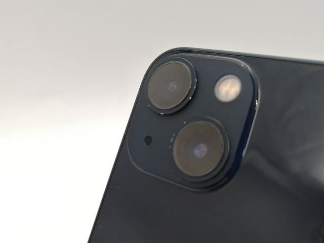 【中古】Apple docomo 【SIMフリー】 iPhone 13 mini 128GB ミッドナイト MLJC3J/A【広島本通】保証期間１ヶ月【ランクC】