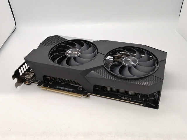 【中古】ASUS DUAL-RTX3060TI-O8G-V2 RTX3060Ti(LHR)/8GB(GDDR6)【広島本通】言いはなつ継続期間１週