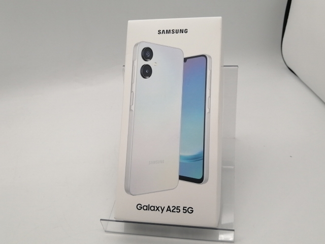 【未使用】SAMSUNG docomo 【SIMフリー】 Galaxy A25 5G ライトブルー 4GB 64GB SC-53F【広島本通】保証期間３ヶ月