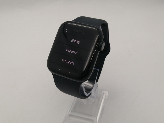 【中古】Apple Apple Watch SE2 44mm GPS ミッドナイトアルミニウムケース/ミッドナイトスポーツバンド (M/L) MXEK3J/A【広島本通】保証期間１ヶ月【ランクC】