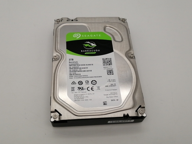 【中古】Seagate ST3000DM008 3TB/7200rpm/64MB/6Gbps【広島本通】保証期間１週間