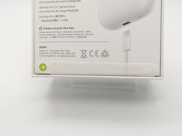 【未使用】Apple AirPods Pro 第2世代（2023/USB-C） MTJV3J/A【広島本通】保証期間１ヶ月_2