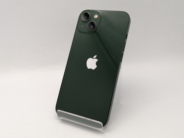 【中古】【赤ロム保証あり】Apple SoftBank 【SIMフリー】 iPhone 13 256GB グリーン MNGH3J/A【広島本通】保証期間１ヶ月【ランクC】 34,437円