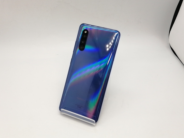 【中古】SAMSUNG au 【SIMロック解除済み】 Galaxy A41 ブルー 4GB 64GB SCV48【広島本通】保証期間１ヶ月【ランクC】