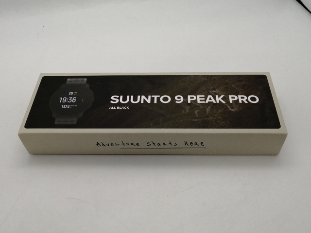 【未使用】SUUNTO SUUNTO 9 PEAK PRO SS050807000 All Black【広島本通】保証期間３ヶ月
