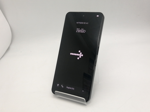 【中古】NOTHING 国内版 【SIMフリー】 Nothing Phone (3a) ブラック 8GB 128GB【広島本通】保証期間１ヶ月【ランクA】_1
