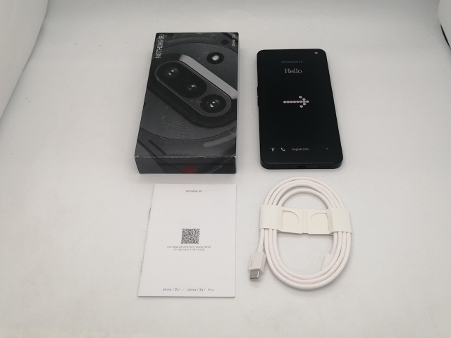 【中古】NOTHING 国内版 【SIMフリー】 Nothing Phone (3a) ブラック 8GB 128GB【広島本通】保証期間１ヶ月【ランクA】_7