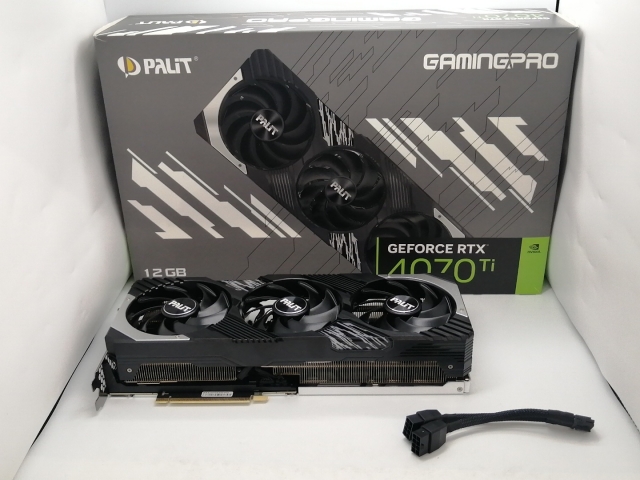 【中古】Palit NED407T019K9-1043A (GeForce RTX 4070 Ti GamingPro 12GB) RTX4070Ti/12GB (GDDR6X)【広島本通】保証期間１週間_6