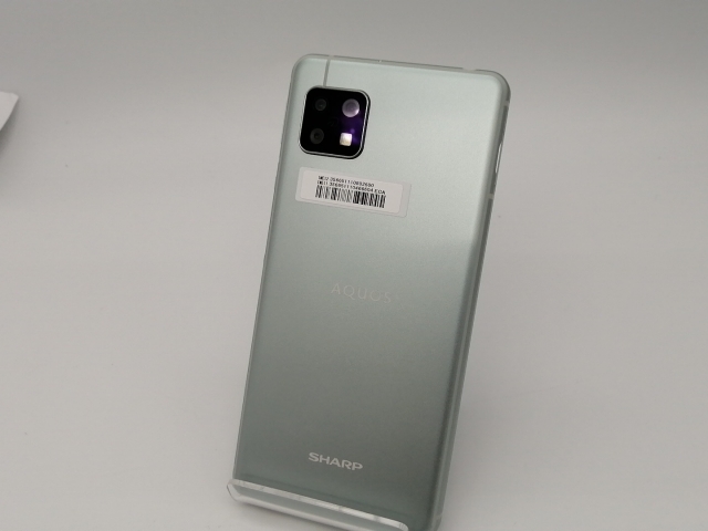 AQUOS sense 5G SH-M17 オリーブシルバー SIMフリー 未使用】SHARP