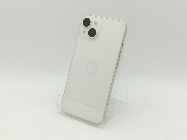 【中古】Apple 国内版 【SIMフリー】 iPhone 14 128GB スターライト MPUQ3J/A【神戸】保証期間１ヶ月【ランクB】