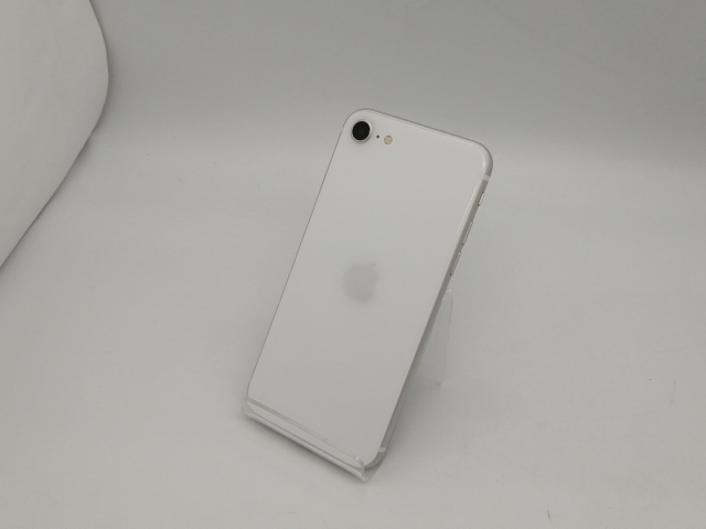 【中古】Apple docomo 【SIMロック解除済み】 iPhone SE（第2世代） 128GB ホワイト MXD12J/A【広島本通】保証期間１ヶ月【ランクC】