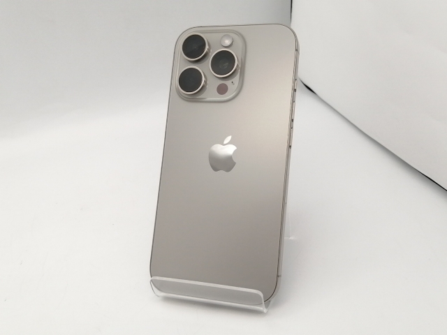 【中古】Apple SoftBank 【SIMフリー】 iPhone 16 Pro 1TB ナチュラルチタニウム MYNC3J/A【広島本通】保証期間１ヶ月【ランクB】