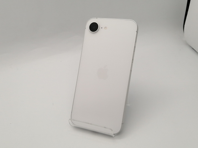 【中古】Apple 楽天モバイル 【SIMフリー】 iPhone 16e 128GB ホワイト MD1R4J/A【広島本通】保証期間１ヶ月【ランクA】