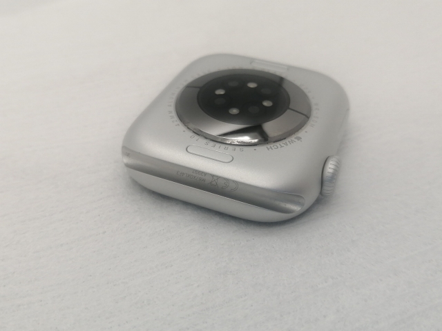 【中古】Apple Apple Watch Series10 42mm GPS シルバーアルミニウムケース/デニムスポーツバンド (S/M) MWWA3J/A【広島本通】保証期間１ヶ月【ランクB】_4