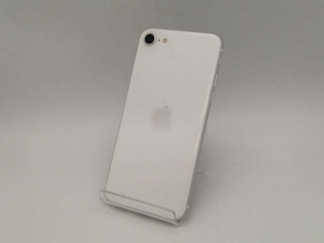 【中古】Apple 国内版 【SIMフリー】 iPhone SE（第2世代） 128GB ホワイト MXD12J/A【広島本通】保証期間１ヶ月【ランクB】